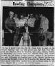 Phenow Bowling Team 1955